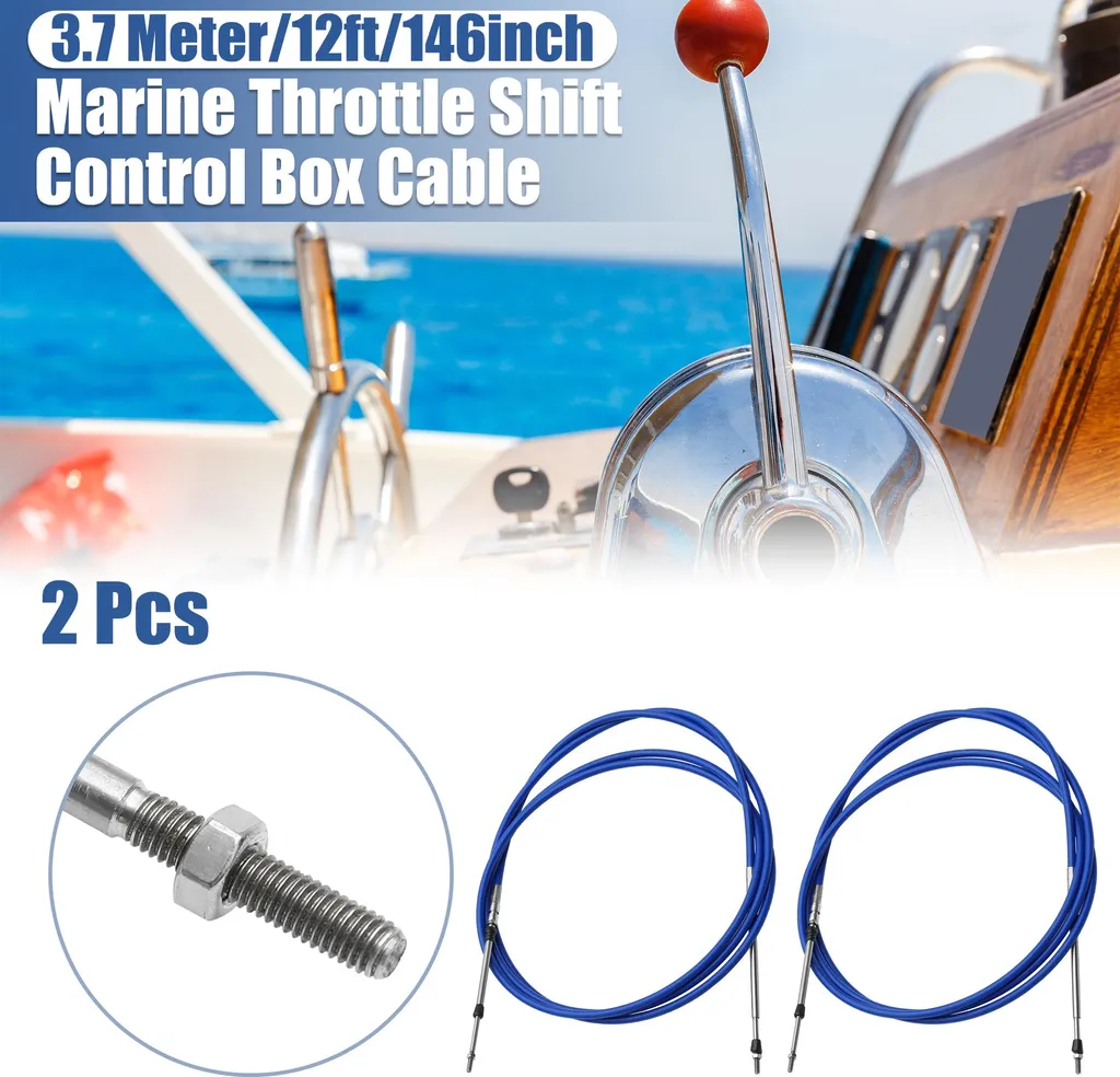 Câble d'accélérateur flexible 146 pouces haute résistance pour moteur