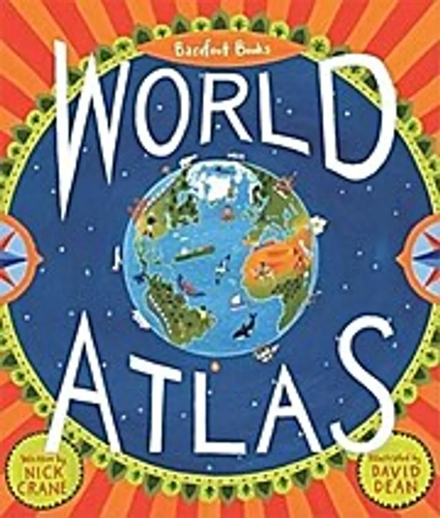 Atlas du monde interactif pour apprendre la géographie : grand format carte