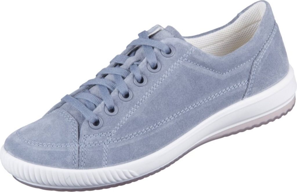 Legero Sneaker Veloursleder Blau G-Weite Wechselfußbett