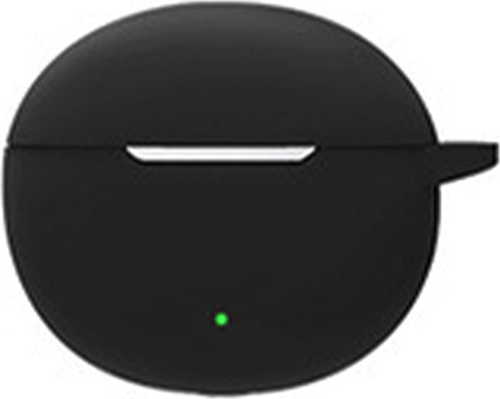 Hörerhülle Stoßdicht weiche Silikon Bluetooth-kompatible Ohrhörer Schutzabdeckung für den Aufbau X2/N2Pods-Schwarz
