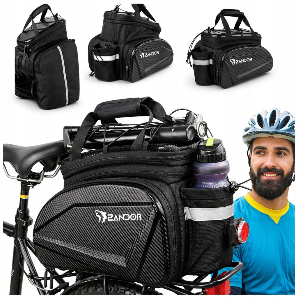 Fahrradtasche Gepäckträgertasche 3in1 14 17 35L Produktbild 