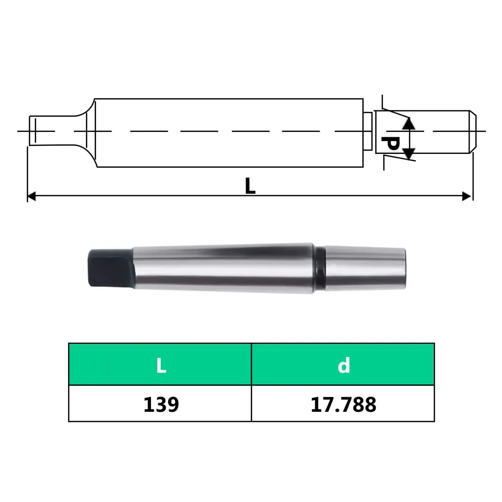 vidaXL Mandrin à serrage rapide MT2-B18 avec capacité de 1 à 16 mm - 7