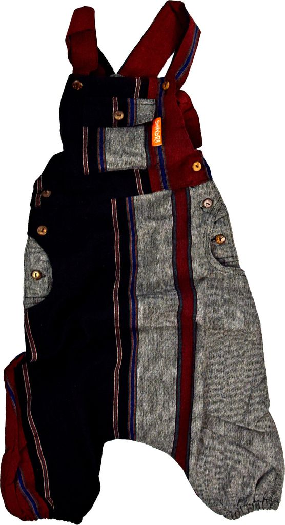 Simandra Latz-Haremshose für Kinder - Aladinhose im Patchwork-Stil, S