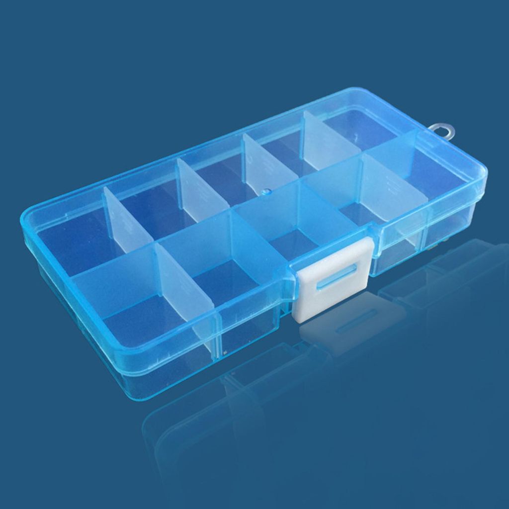 Schmuckaufbewahrungsbox, transparent, leicht, einfach zu reinigen, für Mädchen C