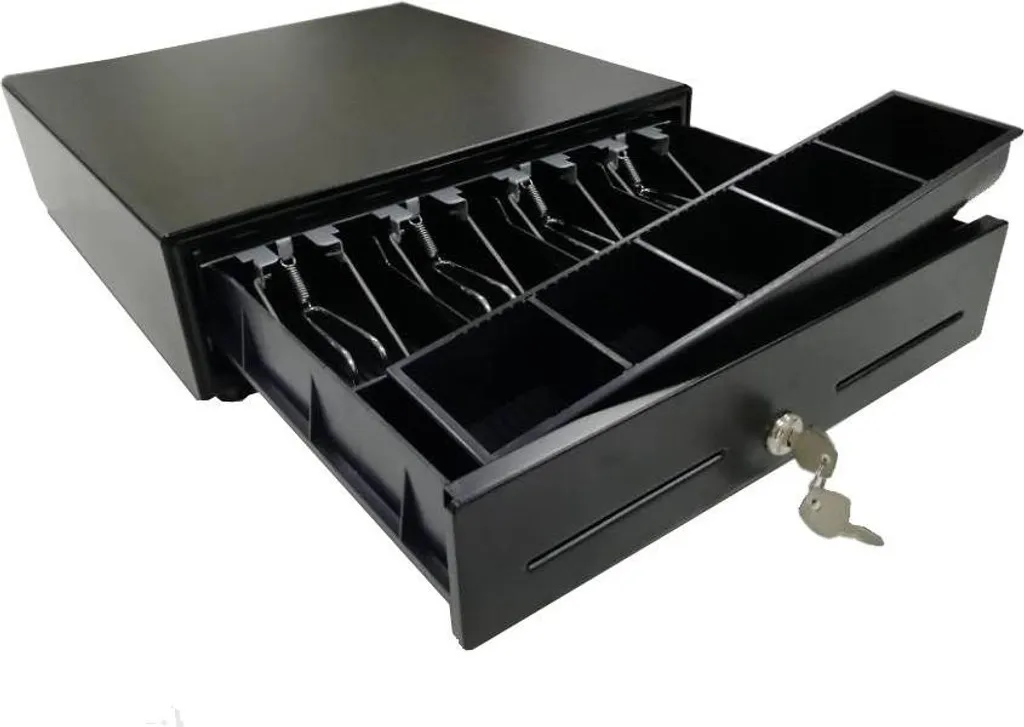 Tiroir-caisse pour petite boutique et restaurant, format moyen 33cm