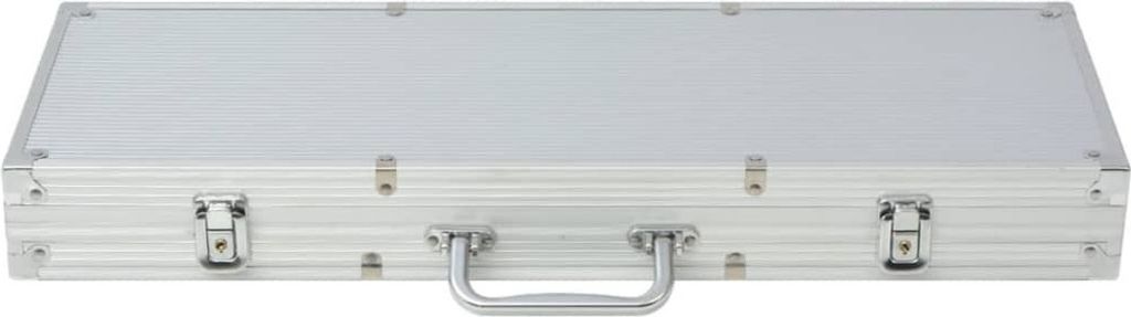 vidaXL Zestaw do pokera z 500 aluminiowymi żetonami Zdjęcie produktu 4