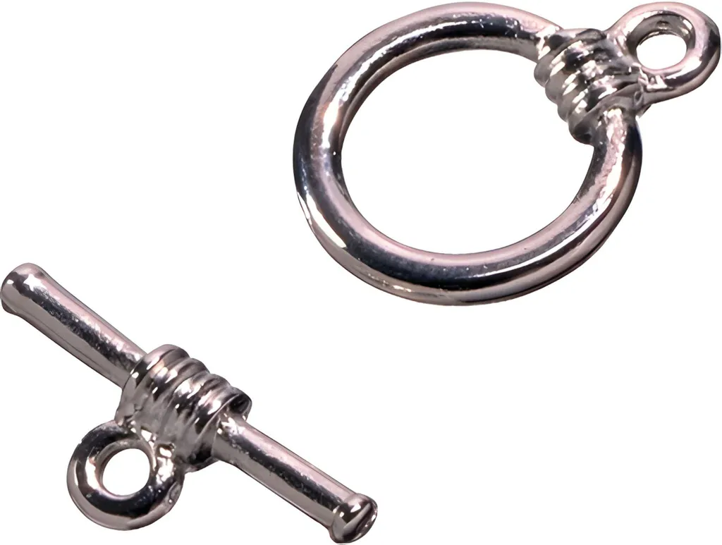 Fermeture à Garrot 13 mm Argenté : Fermez vos Bijoux Facilement sans Aide