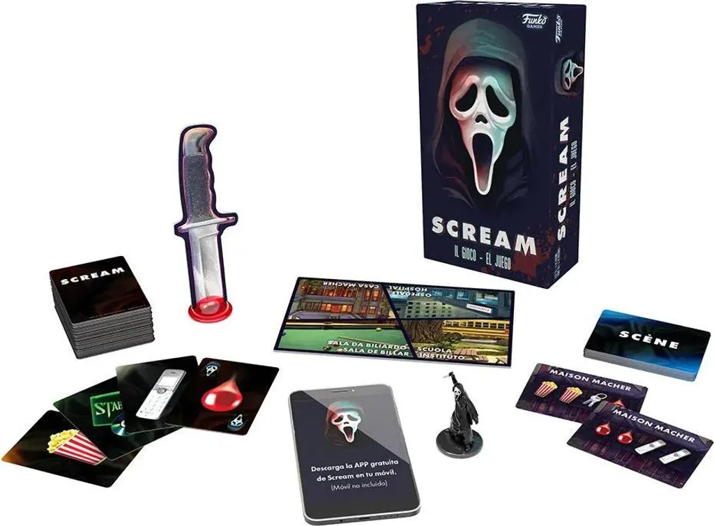 Jeu de société Scream Jeu d'ambiance Argent pour Ados et Adultes