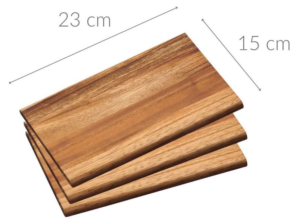 Kesper 28403, Rechteckig, Holz, Holz, Einfarbig, 230 mm, Produktbild 