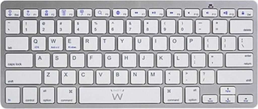 Clavier sans Fil Bluetooth Ultra-Fin Ewent EW3161 pour Tablette Blanc