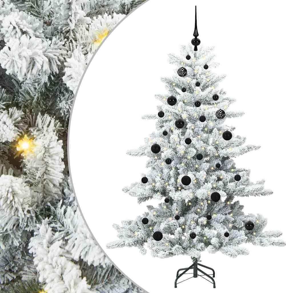 Künstlicher klappbarer Weihnachtsbaum 150 cm PVC und Stahl
