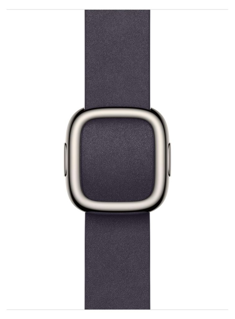 Cierre moderno de 42 mm en color púrpura oscuro – Talla Imagen del producto 