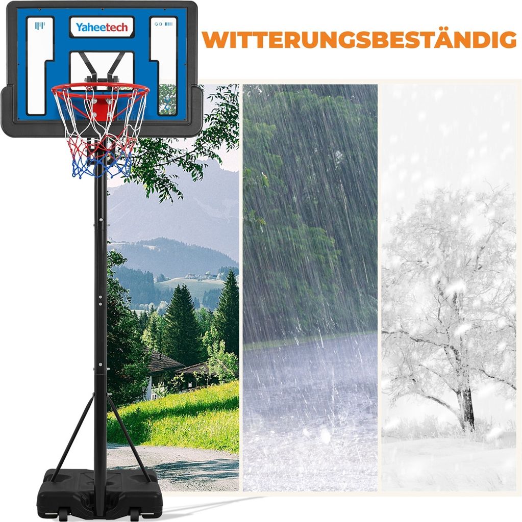 Yaheetech Mobiler Basketballkorb Basketballständer mit Produktbild 5