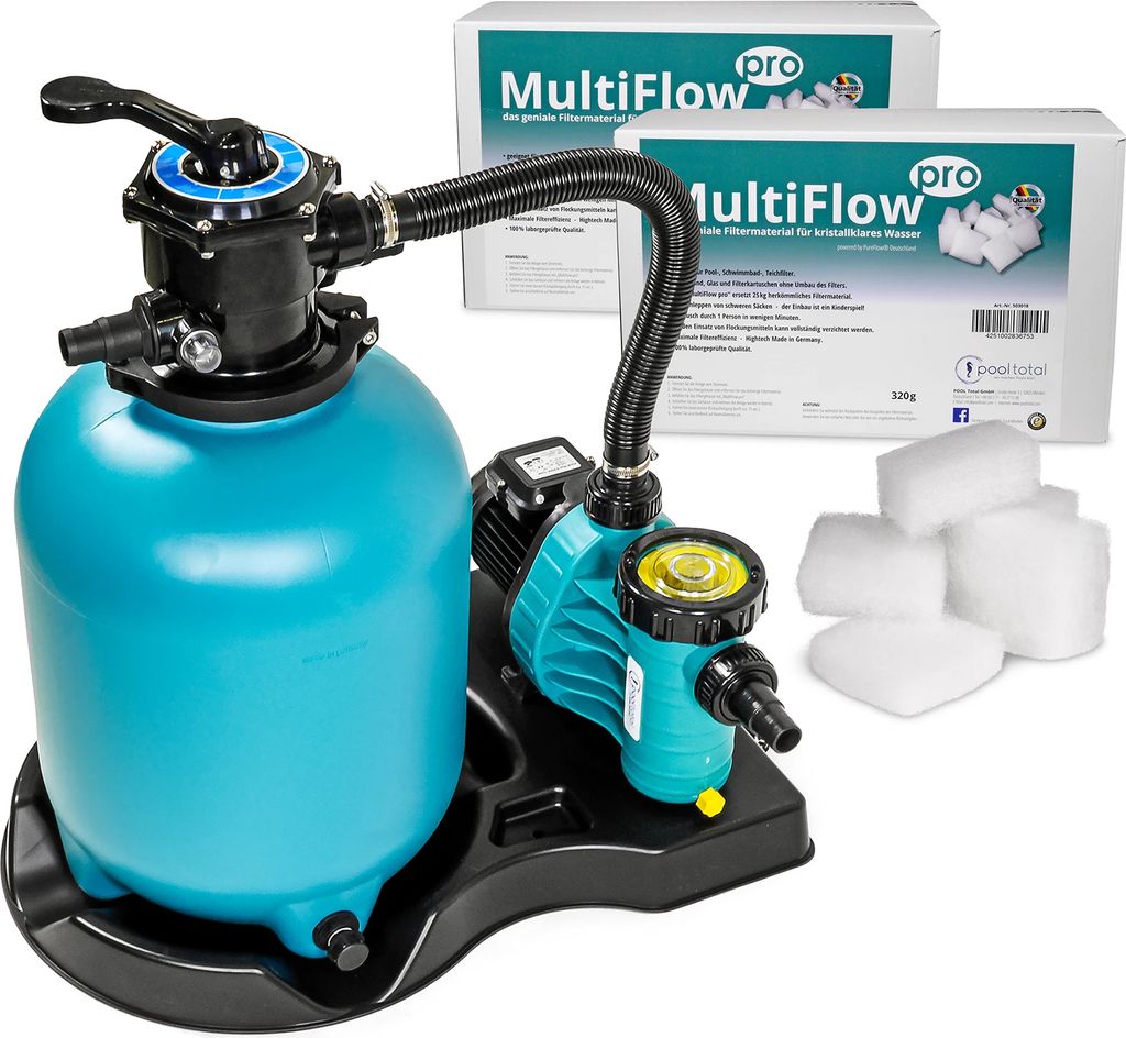 Filteranlage BRILLANT+ 400, AquaPlus 8 + MultiFlow