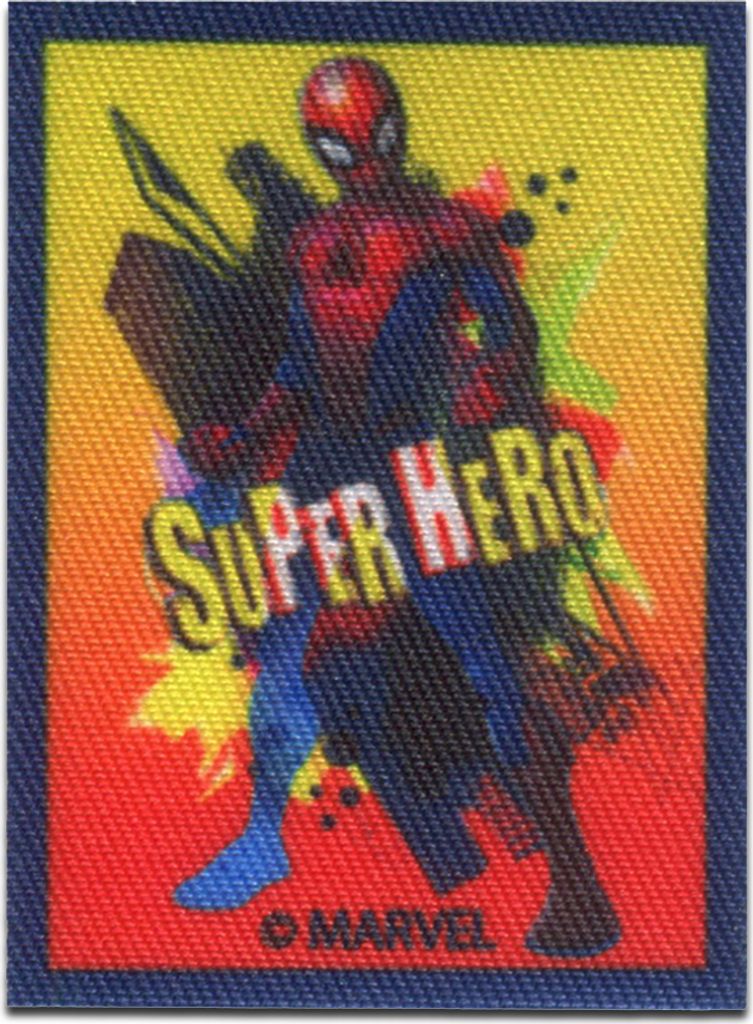 Marvel Spiderman Comic Super Hero - Aufnäher, Bügelbild, Aufbügler, Applikationen, Patches, Größe: 5 x 6,9 cm