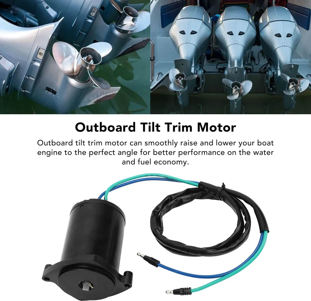 Moteur Tilt Trim 828708T réversible 12V pour Hors-bord Mercury 150-200 ch
