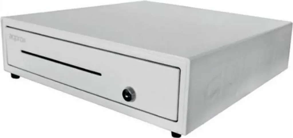 Tiroir-caisse pour Commerce et Restaurant Approx appCASH01WH Blanc POS