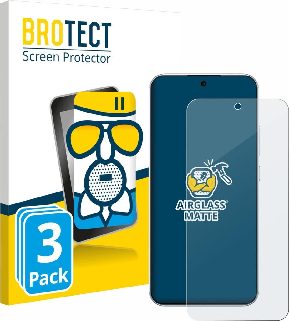 3x BROTECT Entspiegelungs Schutzglas für Oppo A6 Pro 4G Schutzfolie Panzer Folie Glas Display Schutz matt