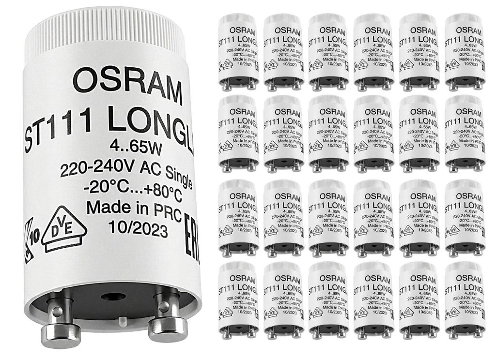 Osram ST 111 LONGLIFE, 220 - 240 V, 165,2 g, 25 Stück(e), Produktbild 