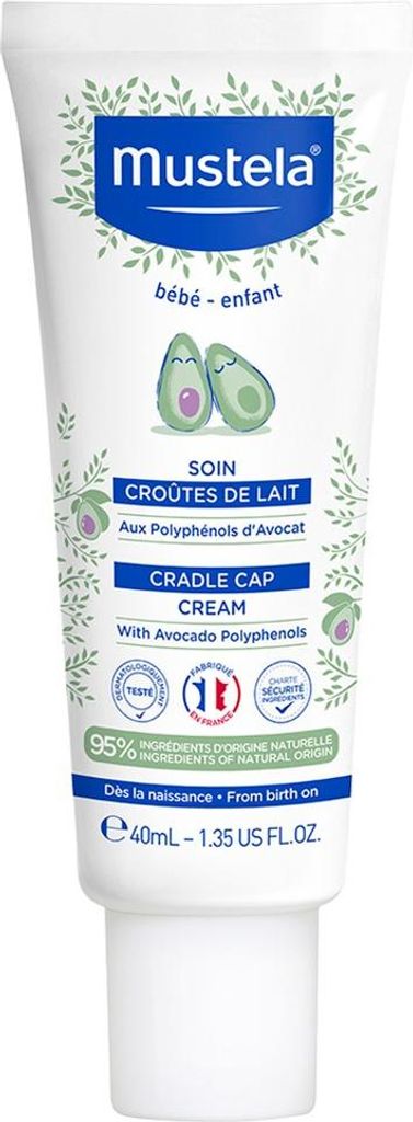 Mustela Bébé Cradle Cap Cream 40 ml Obrázok produktu 