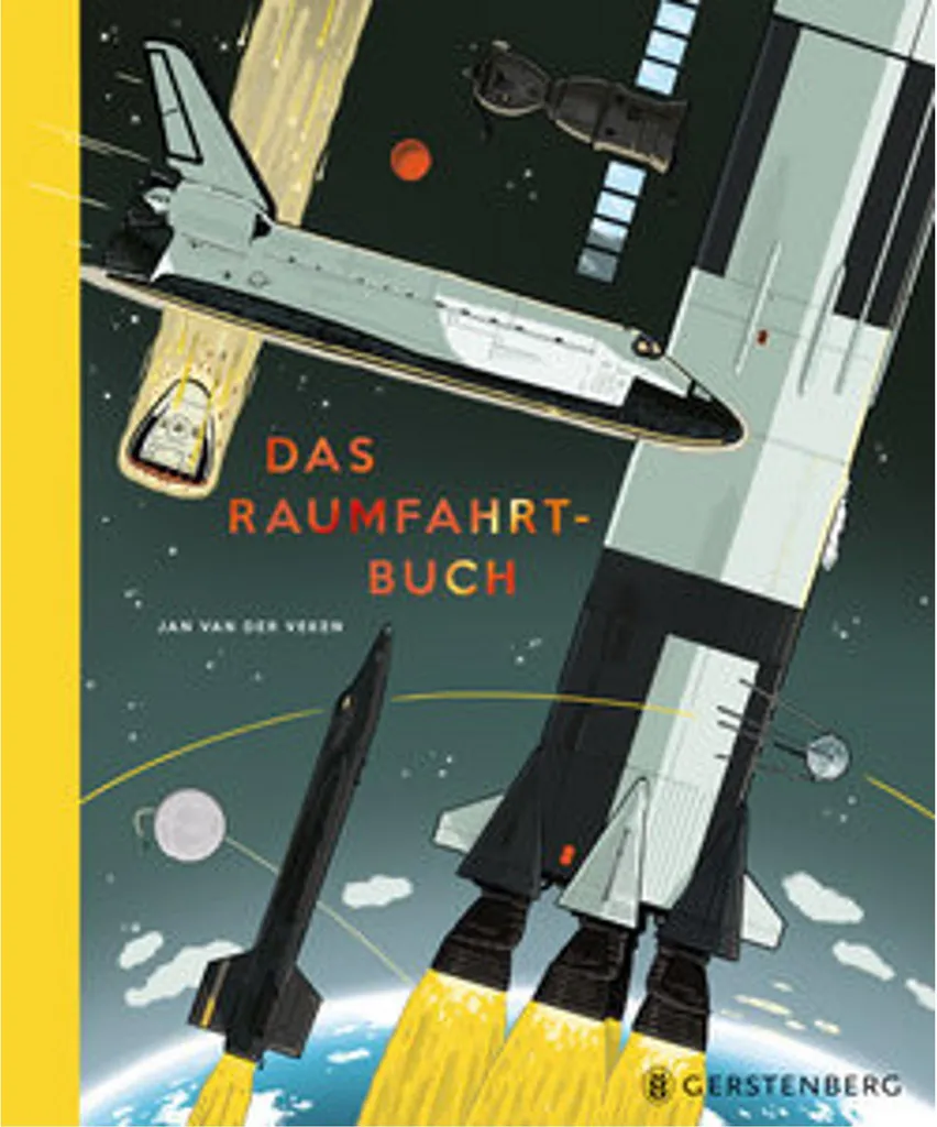 Livre illustré sur l'astronomie Das Raumfahrtbuch pour toute la famille