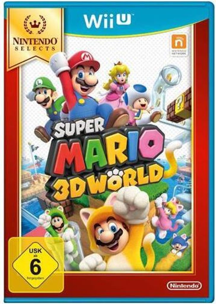 Nintendo Selects Super Mario 3D World Wii U