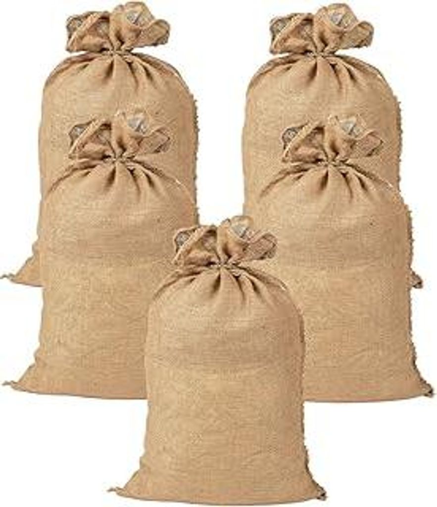 Jutesäcke 105 x 60 cm - 5er Set, Jutesack Universal, 50 kg Produktbild 