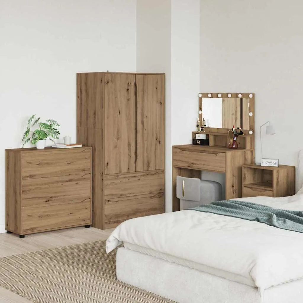 Armadietto vidaXL Rovere 80x31x81 cm | Miglior Prezzo Online Arredo - 5