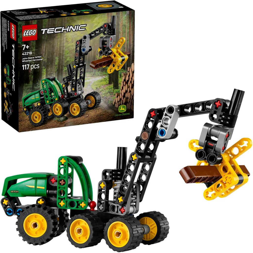LEGO Technic John Deere 1470H Rad-Harvester - Modellbau & Produktbild 