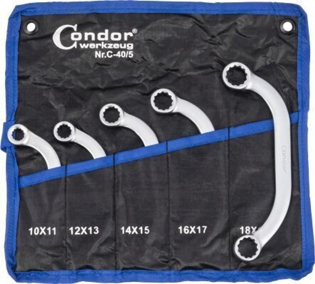 Condor werkzeug Starter- / Blockschlüsselsatz 40-5 Chrom-Vanadium-Stahl