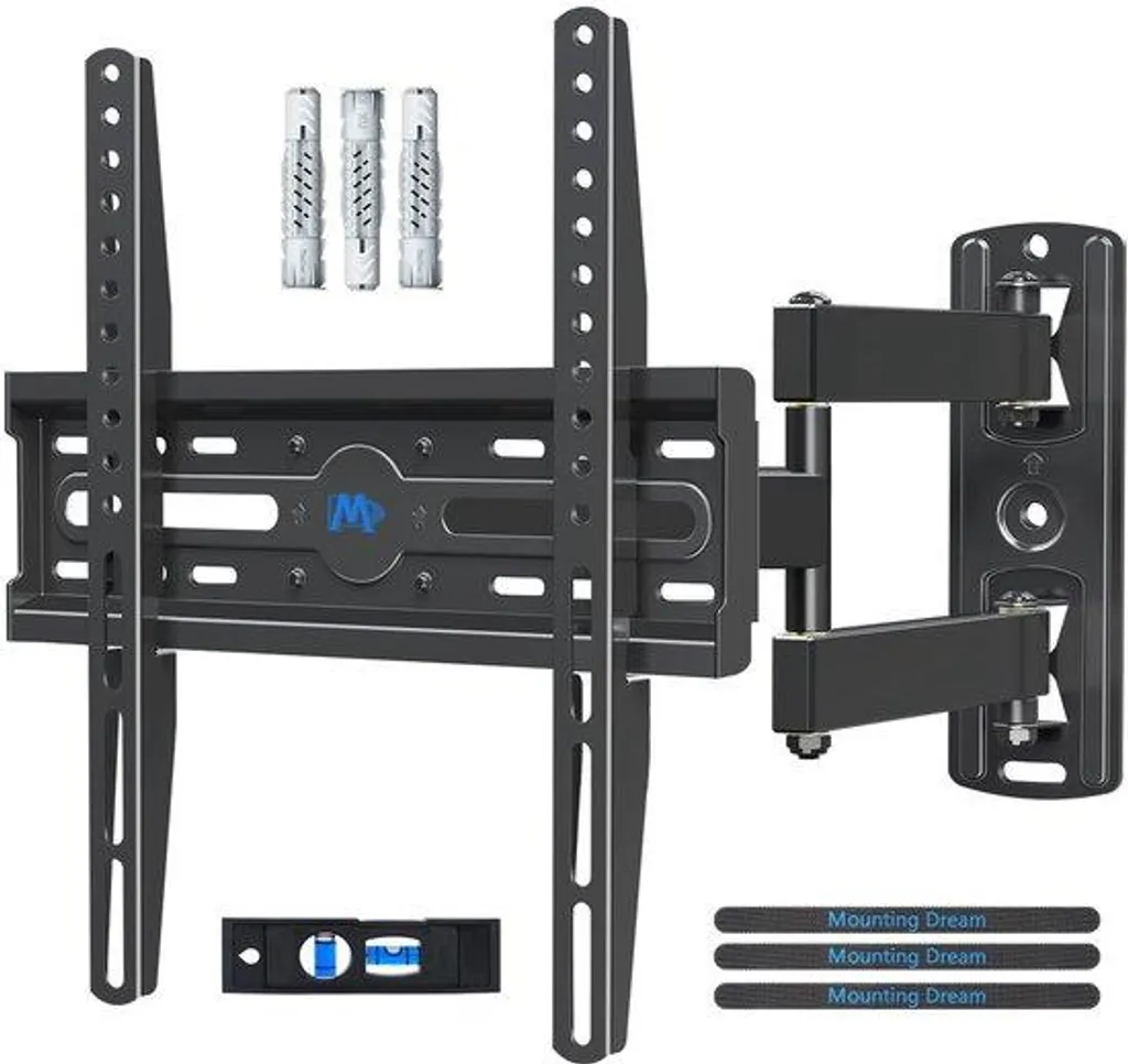 Fixation murale articulée pour TV LED et OLED de 26 à 55 pouces 27kg