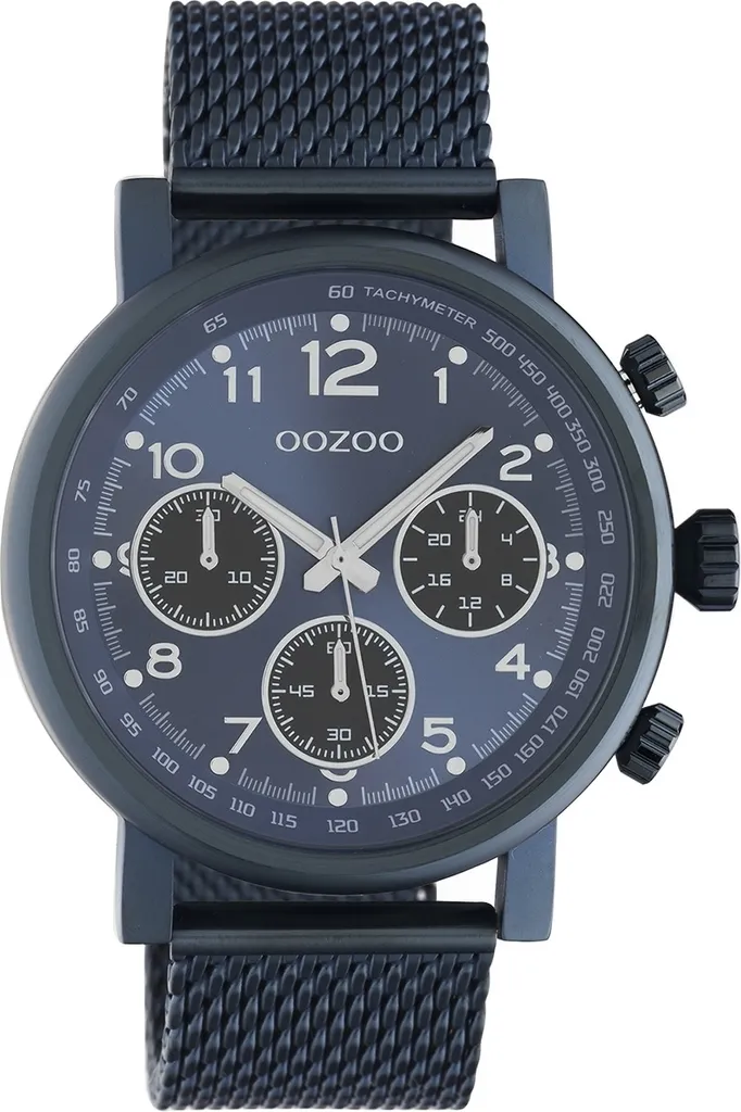 Oozoo Timepieces C10701 Blu - Orologio Unisex in Acciaio Milano
