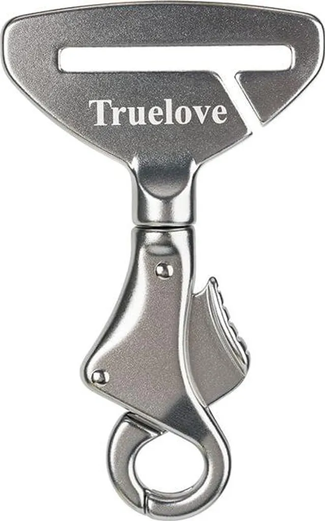 Pettorina Auto TrueLove Premium Argento: Sicurezza Crash Test Cani