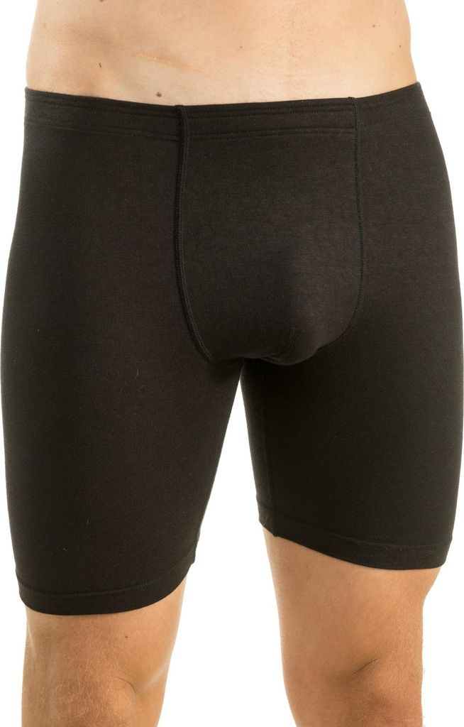 HERMKO 68955 Herren athletic Longpant Funktionsunterwäsche, Größe:D 5 = EU M, Farbe:schwarz
