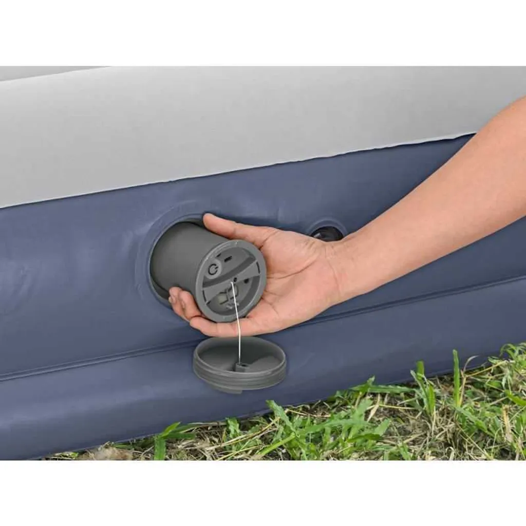 Matelas gonflable TriTech résistant avec pompe sans fil intégrée 203cm - 25