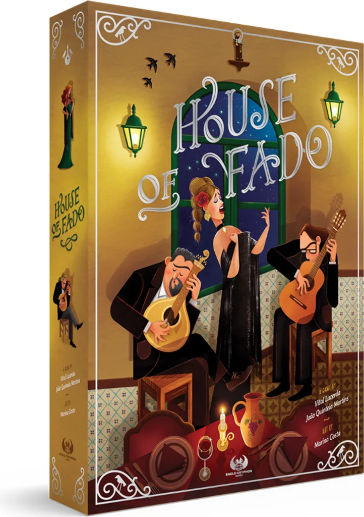 Jeu de Plateau Maison du Fado TLAMA - Stratégie Musicale pour Adultes