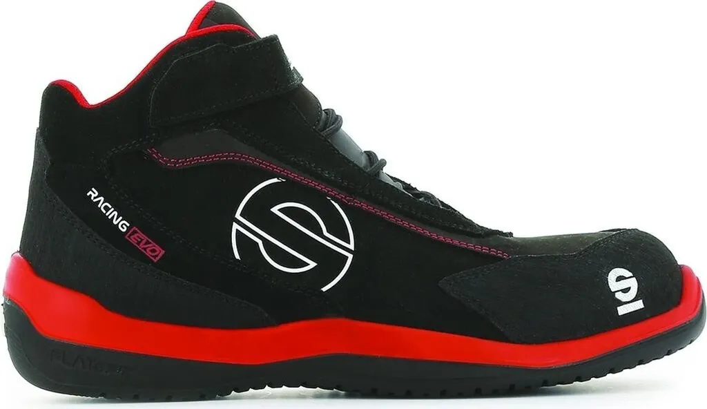 Chaussures de sécurité Sparco Teamwork 0751539RSNR en Cuir Noir S3