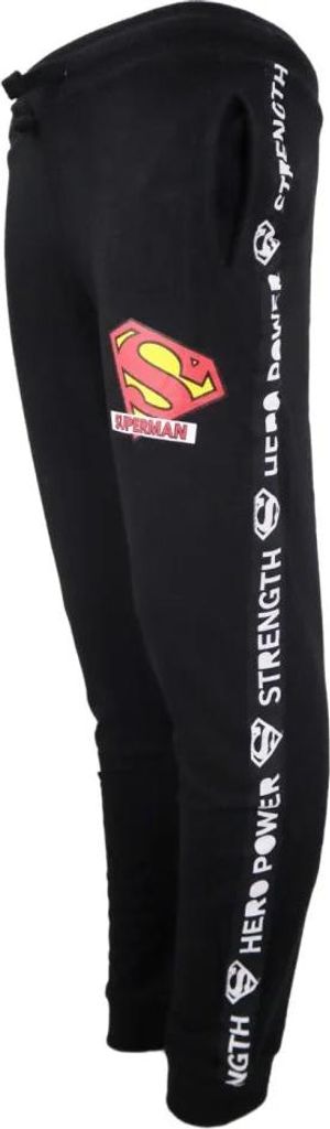 DC Comics Superman Kinder Jogginghose Hose – Schwarz / 128