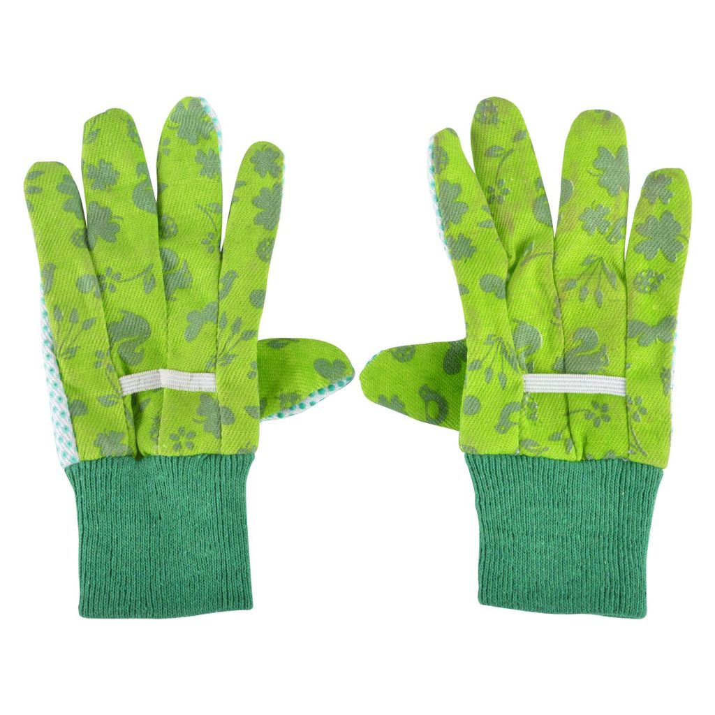 Esschert Design Kinderhandschuhe Handschuhe Gartenhandschuhe Kinder blau gelb 