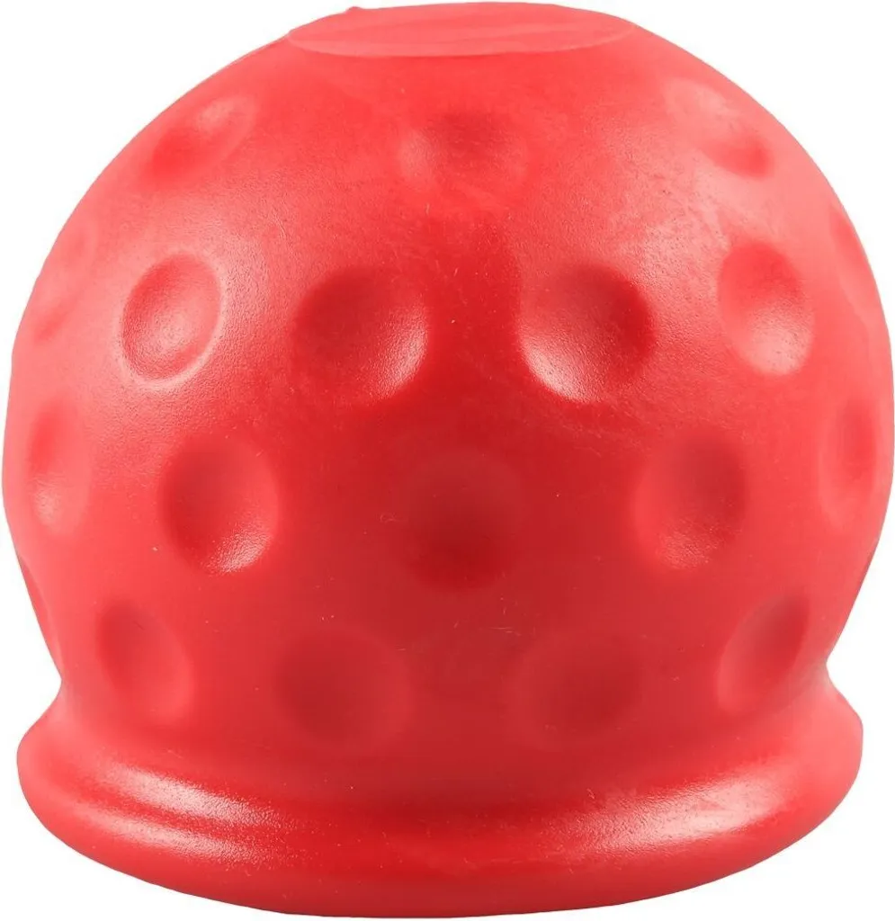 Tappo Rosso Gancio Traino 50mm Gomma - Copertura Sfera Universale