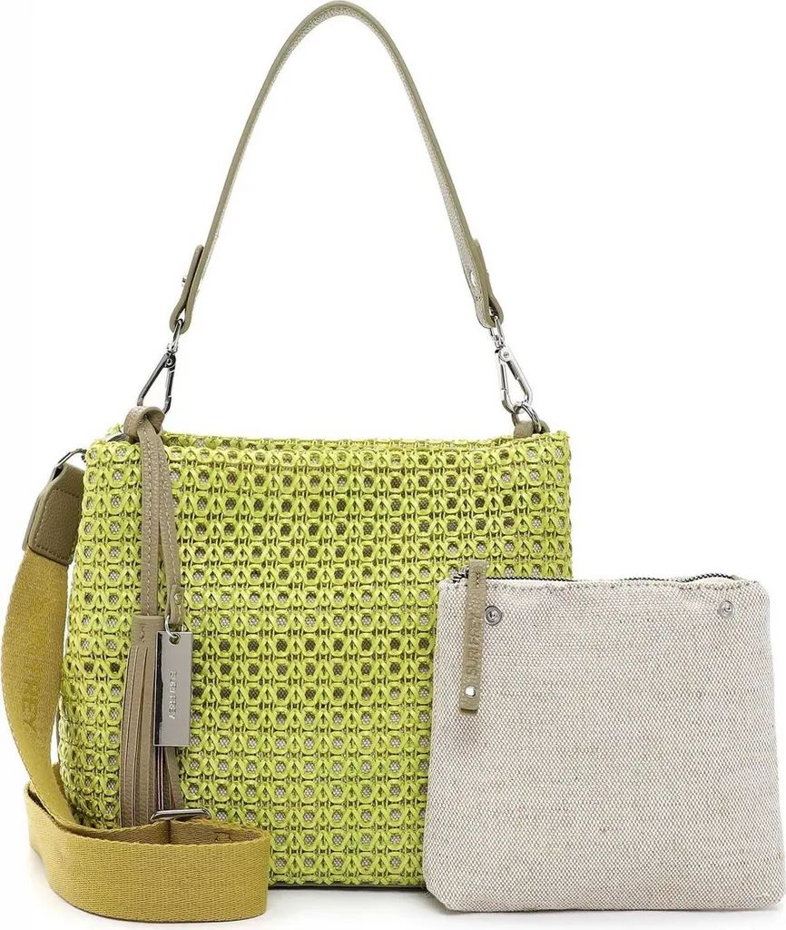 SURI FREY borsa a tracolla borsetta Bethany Crossbody Bag Green verde chiaro