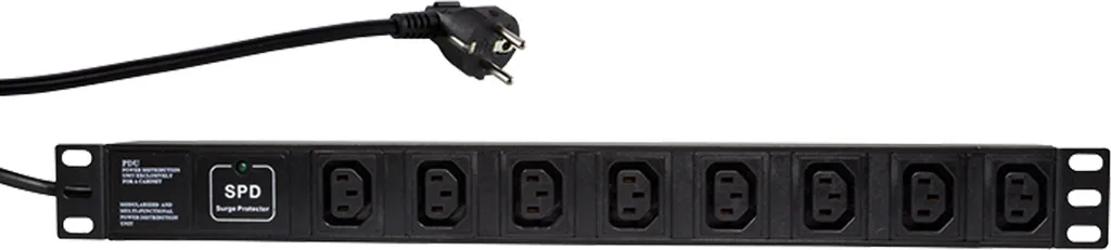 Multiprise 19 8x IEC320 Noir : Organisez l'Alimentation de votre Rack