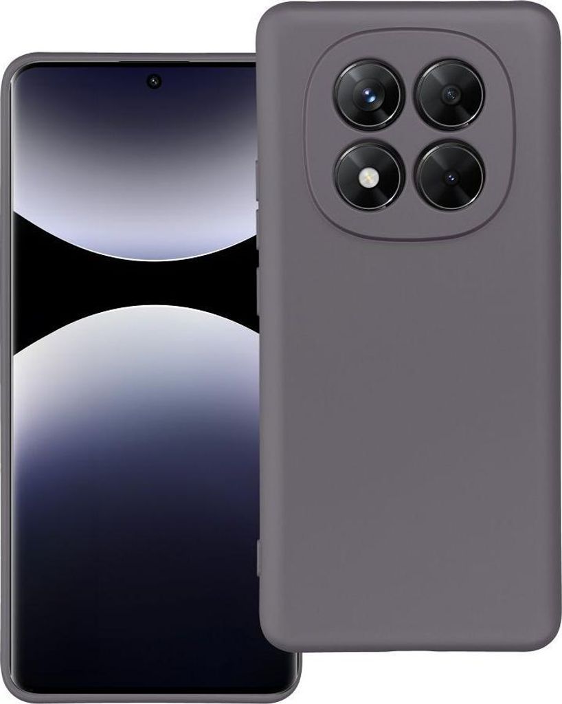 Handyhülle METALLIC passend für XIAOMI Redmi NOTE 14 Pro Plus 5G grau