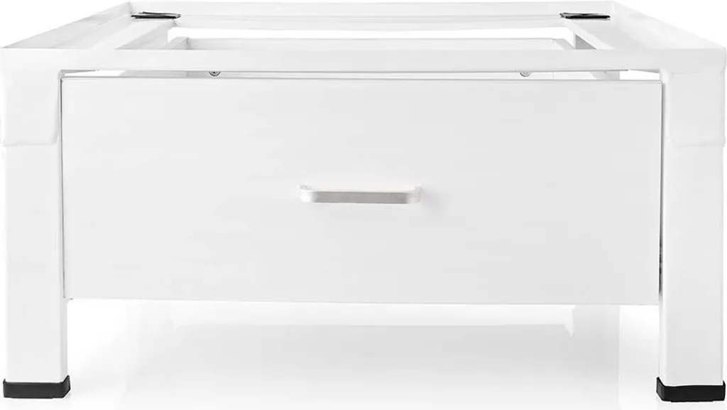 Support de lave-linge anti-vibration blanc - Base stable charge de 150 kg