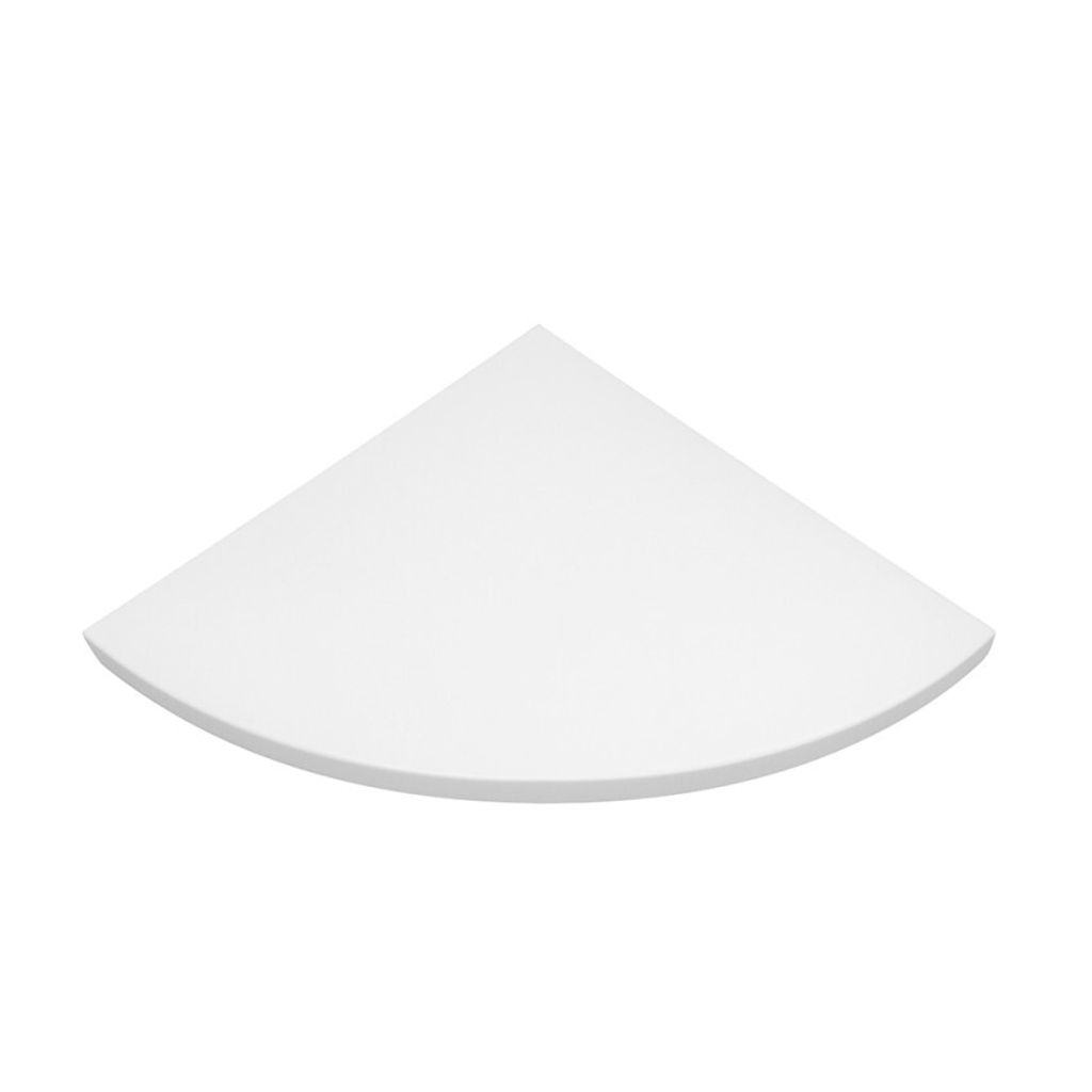 Eckregal Wandregal modern Design Wohnzimmer Angolo - Weiß