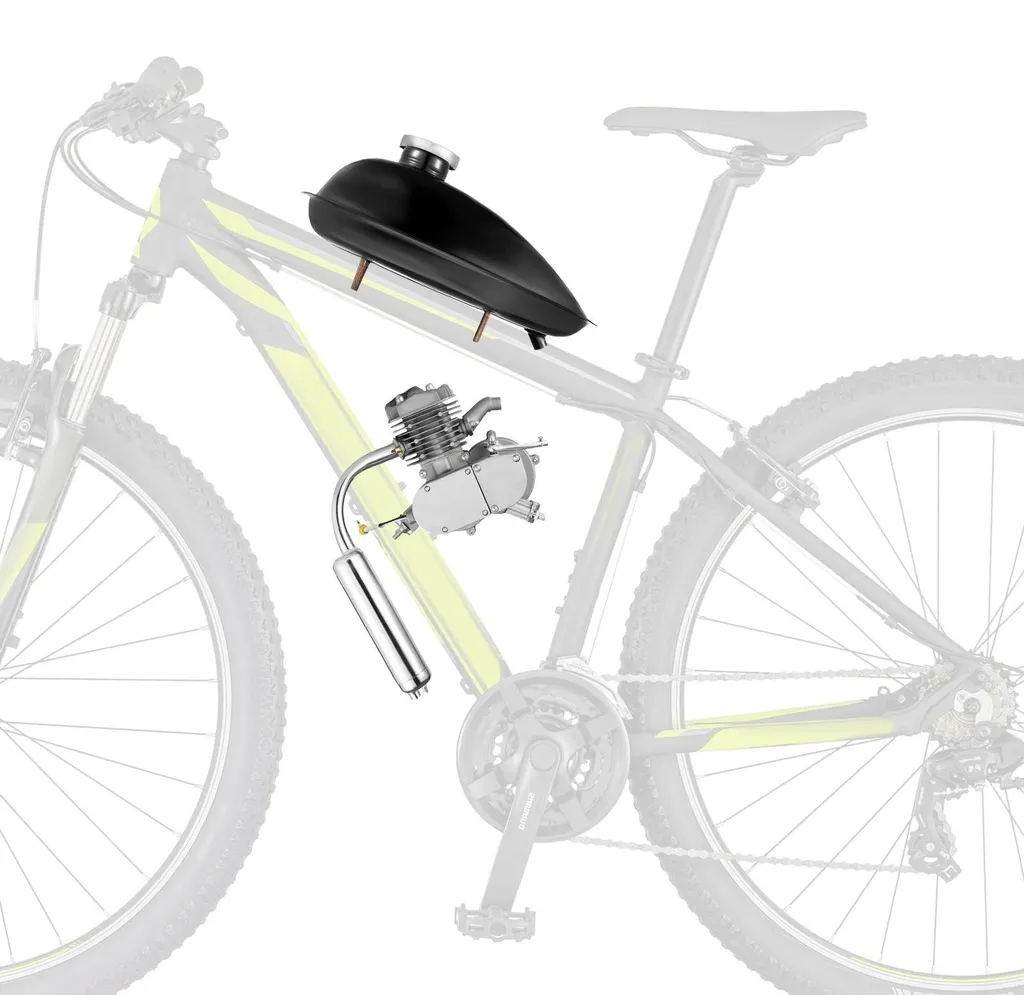 Moteur pour Vélo Thermique 80cc - Kit de Conversion Complet 2 Temps
