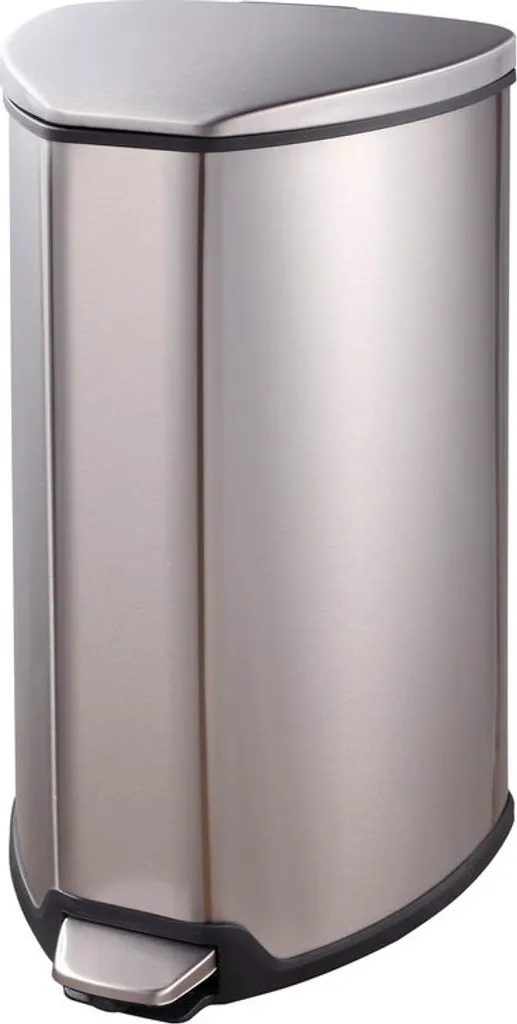 Poubelle 15L EKO Grace : Fini les Traces et les Odeurs en Acier Inox Mat