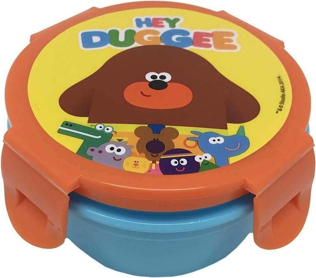 Hey Duggee - Brotdose "Squirrel Club", Figuren NS5785 (Einheitsgröße) (Blau/Orange)
