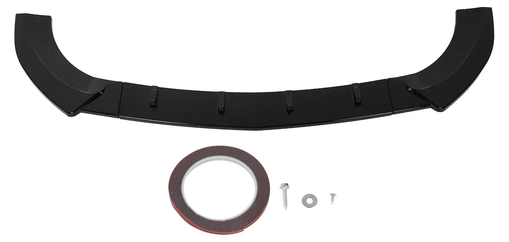 Spoiler avant 3 parties noir brillant pour Classe V W447 2016-2023
