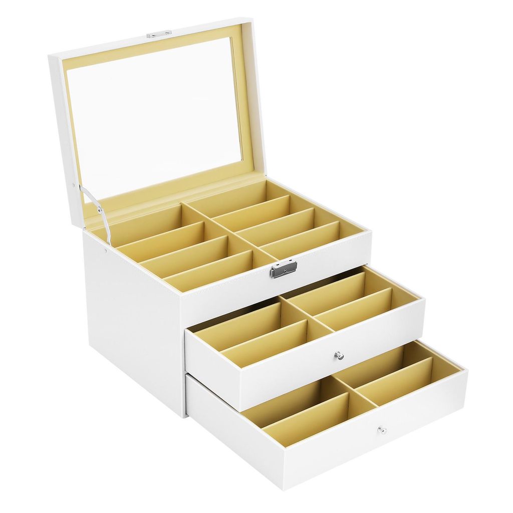 24 Slot Schmuckbox Aufbewahrung  Geschenk Produktbild 